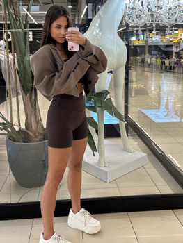 Sweater set skirt and sweater - Cream