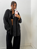 Checked shirt - Camel