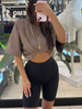 Sweater set skirt and sweater - Cream