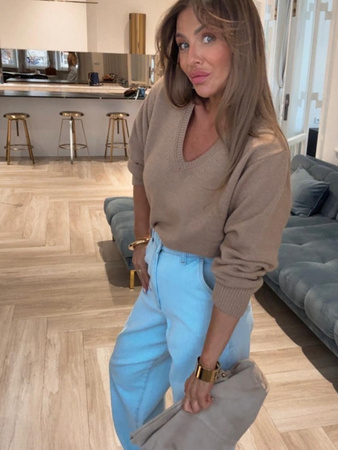 Merino wool sweater - Cream