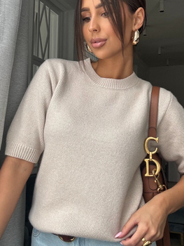 Merino wool sweater - Cream