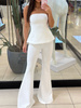 Trousers/Leggings Bells Wide Long - Black