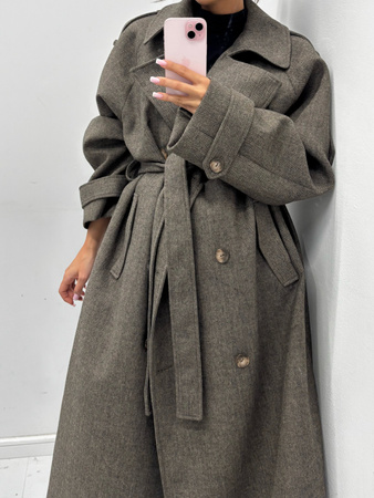 ROGER jacket/coat - Chocolate
