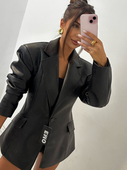 Manhattan women's leather jacket - Khaki