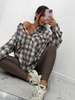 Sweater set skirt and sweater - Cream
