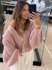 Button-down cardigan - Pink