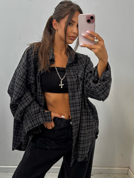 Checked shirt - Camel