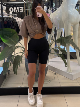 Sweater set skirt and sweater - Cream