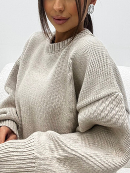 Merino wool sweater - Beige