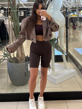 Sweater set skirt and sweater - Cream