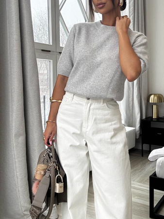 Merino wool sweater - Cream