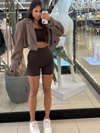 Sweater set skirt and sweater - Cream